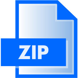 ZIP File Extension Icon 256x256 png